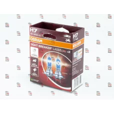 лампа H7 12V 55 W OSRAM Night Breaker Laser+150% (пара)