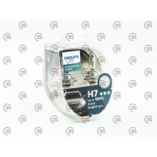 лампа H7 12V 55 W PHILIPS X-treme Vision Pro150 +150% (2шт)