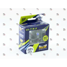лампа H7 12V 55 W Маяк Gold +60 3200K (2шт)