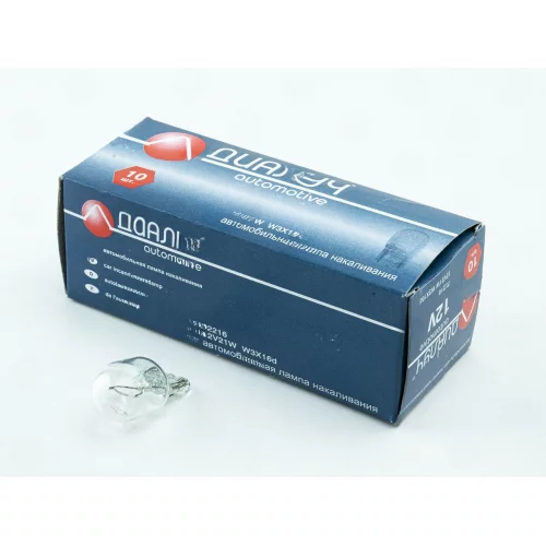 лампа БЦ 12V 21W W3х16d Диалуч