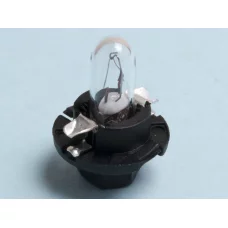 лампа БЦ 12V 1,2W Bax8.4d OSRAM с патроном