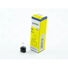 лампа БЦ 12V 5W Bax10d  NARVA з патроном