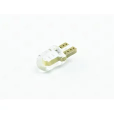 Лампа LED БЦ 12V W5W (W2,1x9,5d) T10 GREEN СОB silicone