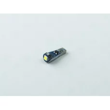 Лампа LED БЦ 24V W1,2W (W2x4,6d) T5 WHITE 1 SMD 3030 (12V-24V)
