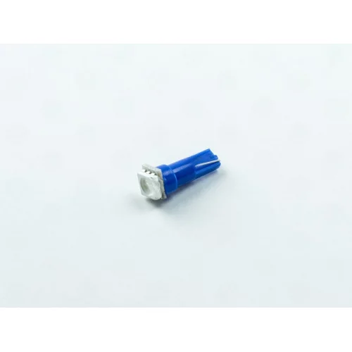 Лампа LED БЦ 24V W1,2W (W2x4,6d) T5 BLUE 1 SMD 5050