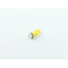 Лампа LED БЦ 24V W1,2W (W2x4,6d) T5 YELLOW 1 SMD 5050
