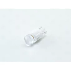 Лампа LED БЦ 24V W5W (W2,1x9,5d) T10 YELLOW 2 SMD 2835 прозрачная линза ceramic