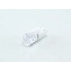 Лампа LED БЦ 24V W5W (W2,1x9,5d) T10 BLUE 2 SMD 2835 прозрачная линза ceramic