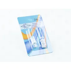 Лампа LED БЦ 24V W5W (W2,1x9,5d) T10 WHITE 1-диод
