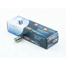 лампа A 12V T4W BA9s Диалуч