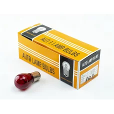 лампа A 12V P21/5W BA15d Китай RED