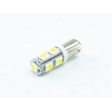Лампа LED А 24V T4W BA9s WHITE  9 SMD 5050