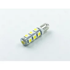 Лампа LED А 24V T4W BA9s WHITE 13 SMD 5050 195Lm