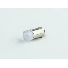 Лампа LED А 24V T4W BA9s WHITE  2 SMD 2835 матовая линза