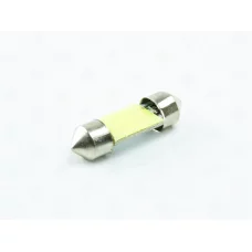 Лампа LED AC 12V T10.5х31 SV8,5 WHITE COB (суцільне світло) 190Lm