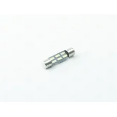 Лампа LED AC 12V T10.5х30 SV8,5 WHITE  6*4014