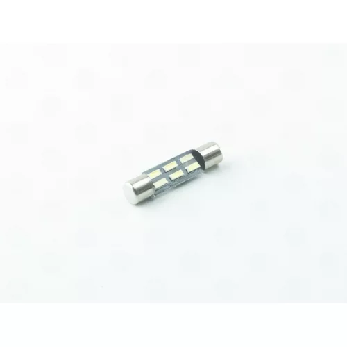 Лампа LED AC 12V T10.5х30 SV8,5 WHITE  6*4014