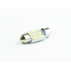 Лампа LED AC 12V T10.5х31 SV8,5 WHITE 24*4014 290Lm