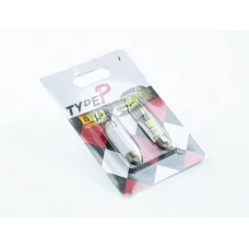 Лампа LED AC 12V T10.5х36 SV8,5 WHITE  2*5050