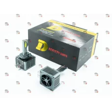 лампа LED D1 12V M18D 6000K 7000L 70W радиатор c вентилятором + обманка