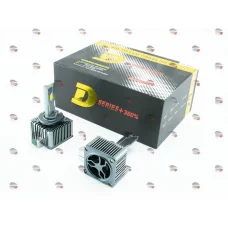 лампа LED D3 12V M18D 6000K 7000L 70W радиатор c вентилятором+обманка