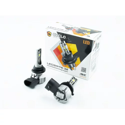 лампа LED HB4 12V  15W Type 32 6000K 4800L радіатор