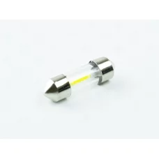 Лампа LED AC 12V T10.5х31 SV8,5 WHITE COB filament
