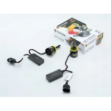 лампа LED H8/H9/H11/H16 12V 100W Type 40 6000K 17500L CAN BUS радіатор з вентилят.