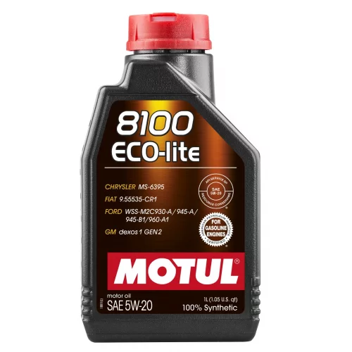 олива Motul 5W-20 8100 Eco-Lite (1л)