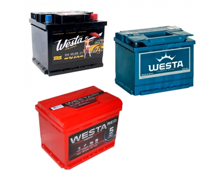 Акумулятори торгової марки Westa