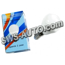 лампа светодиодная 220V E14  3W G45 4100K нейтральный белый