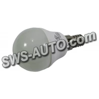 лампа светодиодная 220V E14  5W G45 3000K теплый белый