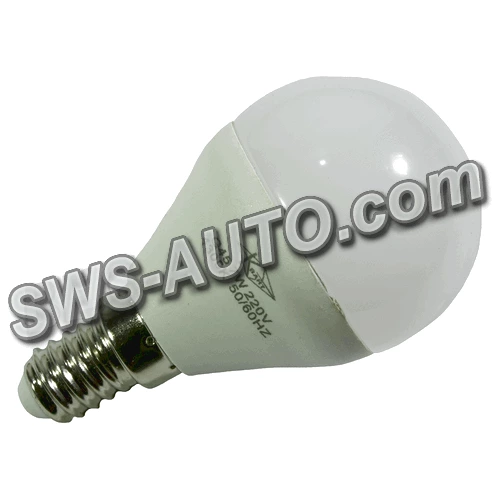 лампа светодиодная 220V E14  7W G45 4100K нейтральный белый