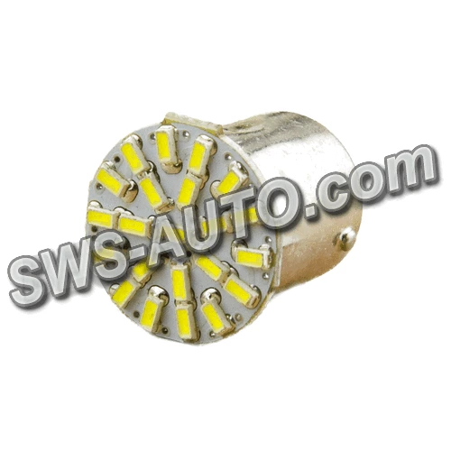 Лампа светодиодная А 12-21 WHITE  22 SMD 3014