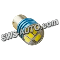 Лампа светодиодная А 12-21 WHITE   6 SMD 2835 с линзой