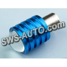 Лампа светодиодная А 12-21 WHITE   1 LED 5W с линзой