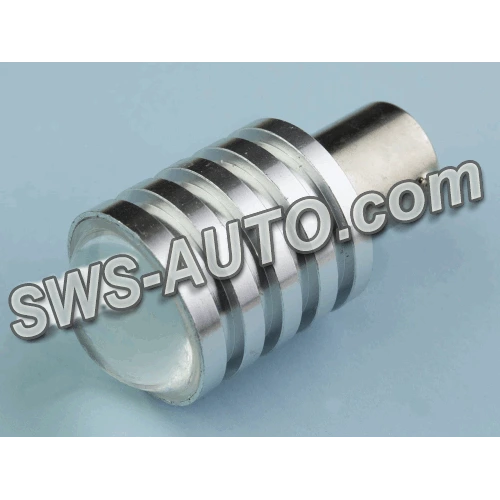 Лампа светодиодная А 12-21 WHITE   2 LED 5W с линзой