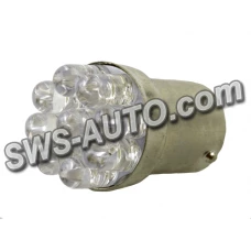 Лампа светодиодная А 12-21 WHITE   9 диод