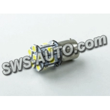 Лампа светодиодная А 12-21 WHITE  13 SMD (7+6) 5050