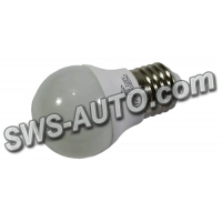 лампа побутова діодна 220V E27  5W G45 4100K нейтральний білий