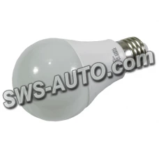 лампа светодиодная 220V E27 10W A60 4100K нейтральный белый