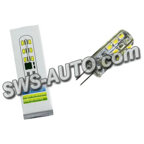 лампа светодиодная 220V G4 2.5W 3000K 13*29(38) 2835-24PCS