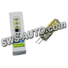 лампа светодиодная 220V G4 2.5W 4100K 13*29(38) 2835-24PCS