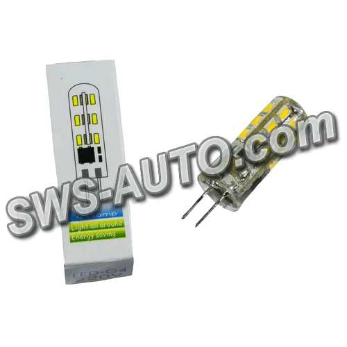 лампа светодиодная 220V G4 2.5W 4100K 13*29(38) 2835-24PCS