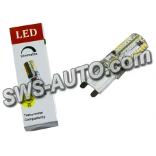 лампа побутова діодна 220V G9  3W 4100K 15*32(50) 3014-64PCS