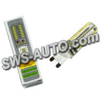 лампа светодиодная 220V G9  5W 3000K 15*42 (60) 3014-104PCS
