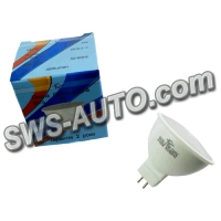 лампа побутова діодна 220V GU5.3  5W MR16 4100K нейтральний білий