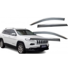 вітровик JEEP Cherokee (KL) 2013-2018  (скотч) ACRYL-AUTO