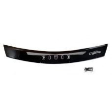 дефлектор капота (мухобійка) Honda Civic 2005-2011  Restar / VIP