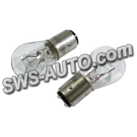 лампа  A 12V 21+4W BREVIA смещен.цоколь